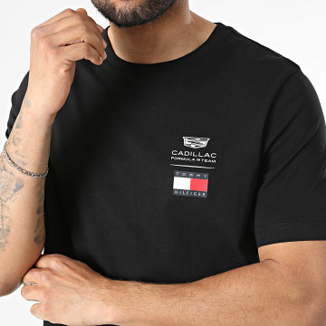Tommy Hilfiger - Camiseta Cadillac F1 Logo 0082 Negro
