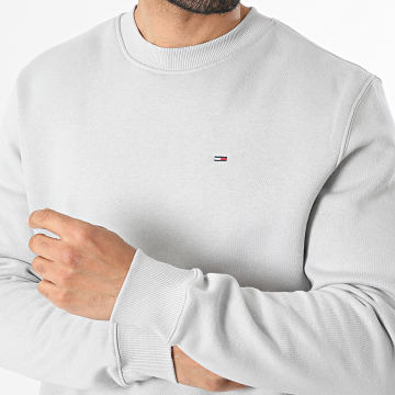 Tommy Jeans - Sweat Crewneck Flag 0741 Gris