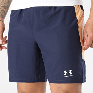 Under Armour - Pantaloncino da jogging Challenger Pro 6009621 Blu Navy Arancio
