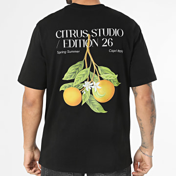 Frilivin - Tee Shirt Citrus Studio 55D Noir