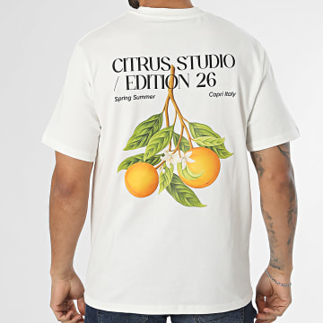 Frilivin - T-Shirt Citrus Studio 55D Bianco
