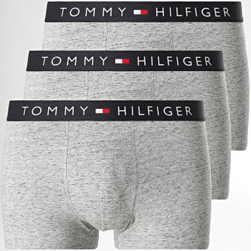 Tommy Hilfiger - Lot De 3 Boxers Stretch Cotton 3900 Gris Chiné