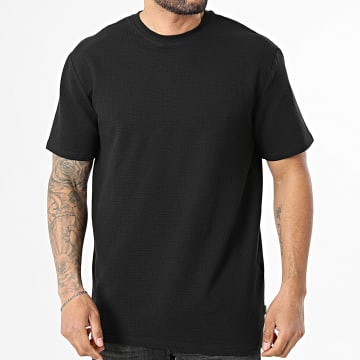 Only And Sons - T-Shirt Texturado Kian Life Preto