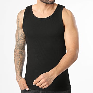 Only And Sons - Camiseta Regata Rib Tanner Preto