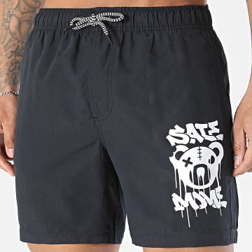 Sale Môme Paris - Swim Short Teddy Wild Club Black White