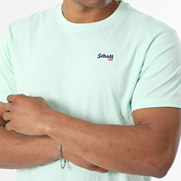 Schott NYC - T-Shirt Casual Groen