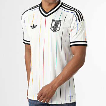 Adidas Originals - Maillot De Foot Officiel Japon Extérieur 2026 JN1872 Beige Clair