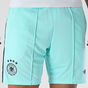 Adidas Originals - Short Jogging 3 Stripes Allemagne Orignals JN2075 Turquoise