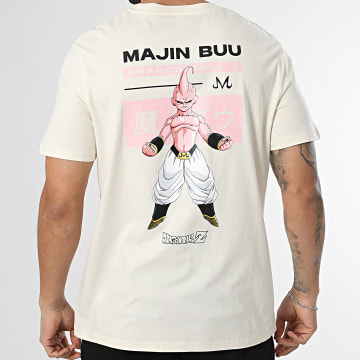 Dragon Ball Z - Tee Shirt Oversize Large Double Block Buu Beige