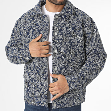 Frilivin - Chaqueta Abotonada 213 Azul Marino