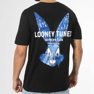 Looney Tunes - Camiseta Oversize Bugs Bunny Graf Blue Negro