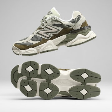 New Balance - Sneakers 9060 U90604A9 Verde Chiaro Kaki