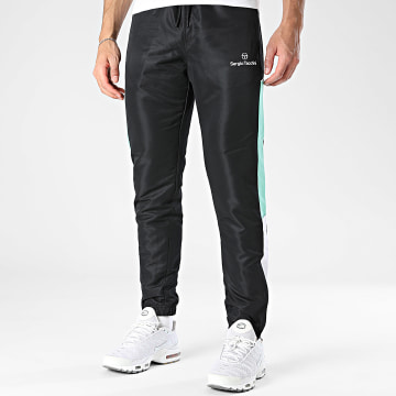 Sergio Tacchini - Pantalone Jogger A Bandes Granada 41461 Nero