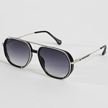 Classic Series - Occhiali Da Sole 850 Nero Argentato