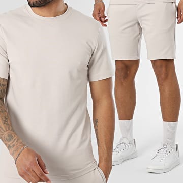 Classic Series - Ensemble Tee Shirt Et Short Jogging Morpheus Beige