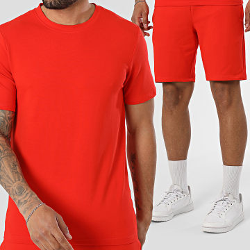 Classic Series - Ensemble Tee Shirt Et Short Jogging Morpheus Rouge