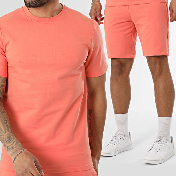 Classic Series - Ensemble Tee Shirt Et Short Jogging Morpheus Saumon