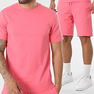 Classic Series - Ensemble Tee Shirt Et Short Jogging Morpheus Rose