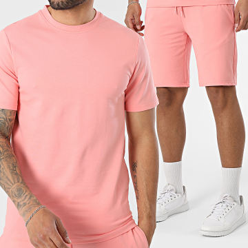 Classic Series - Ensemble Tee Shirt Et Short Jogging Morpheus Corail