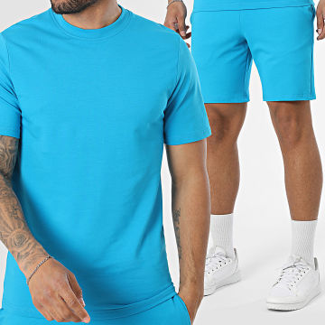 Classic Series - Ensemble Tee Shirt Et Short Jogging Morpheus Bleu Roi