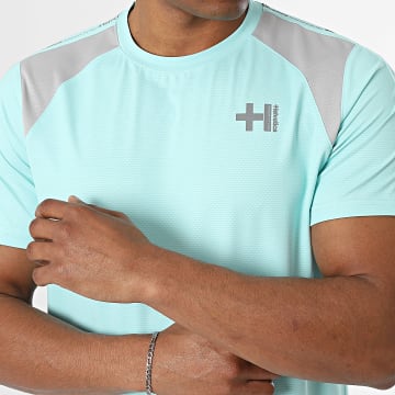 Helvetica - Camiseta Powell 12 Turquesa