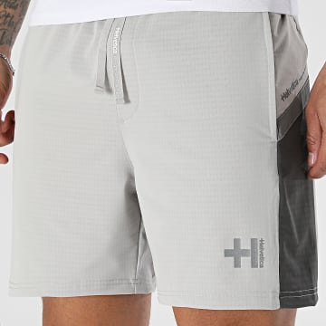 Helvetica - Calção de treino Com Faixas Powell 19 Cinza