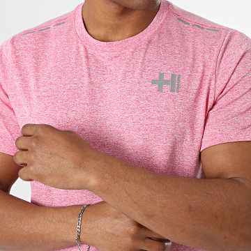 Helvetica - T-Shirt Usain 12 Rosa Mesclado