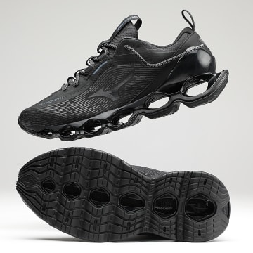 Mizuno - Baskets Wave Prophecy 13.2 D1GA2605 Black Iron Gate x Superlaced