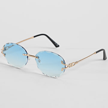 Classic Series - Occhiali da sole 894 Blu Dorato sfumato