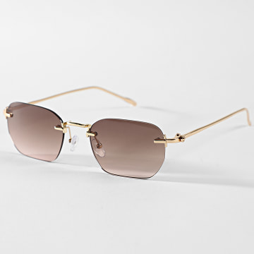 Classic Series - Zonnebril 858 Goud Bruin