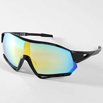 Classic Series - Sunglasses 453 Black Yellow Blue Iridescent