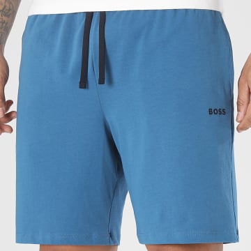 BOSS - Pantalón Cortado de chándal Mix And Match 50515314 Azul Oscuro
