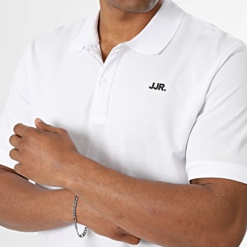 JJ Rebel - Polo Manches Courtes Logo Blanc