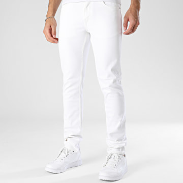 Only And Sons - Calça jean Slim Loom Bege Claro