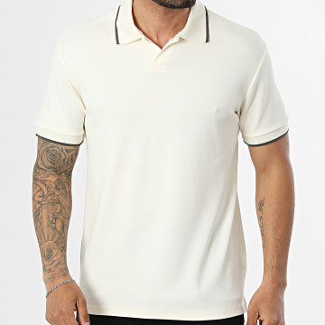Only And Sons - Polo de manga curta Tomon Bege Claro