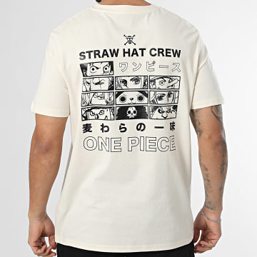 One Piece - Tee Shirt Oversize Fineline Beige