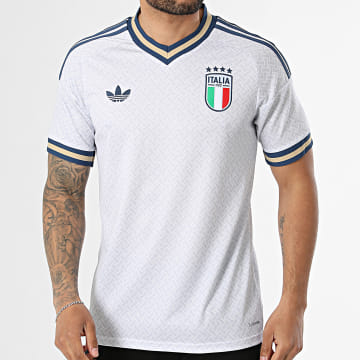 Adidas Originals - Camiseta De Fútbol Oficial Italia Exterior 2026 KC8704 Azul Claro