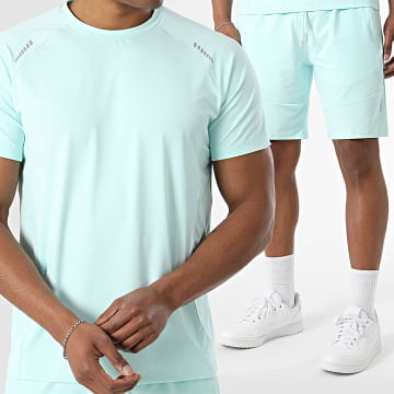 Classic Series - Ensemble Tee Shirt Et Short Jogging 507 Turquoise