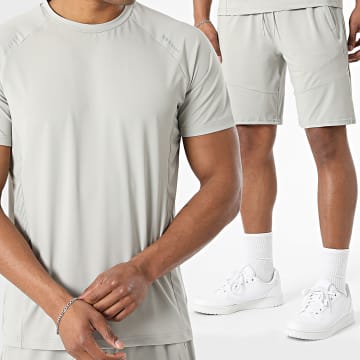 Classic Series - Ensemble Tee Shirt Et Short Jogging 507 Gris