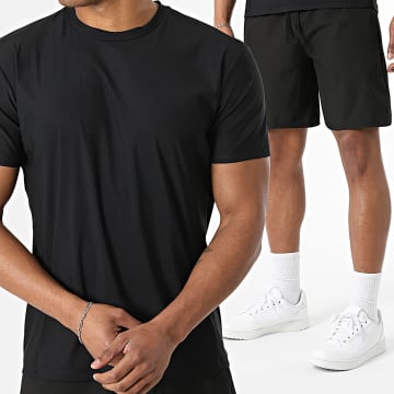 Classic Series - Ensemble Tee Shirt Et Short Jogging 537 Noir