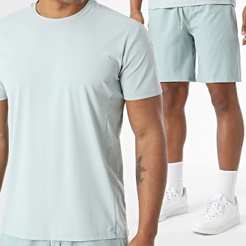 Classic Series - Ensemble Tee Shirt Et Short Jogging 537 Vert Clair