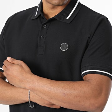 Geographical Norway - Polo Kurzarm Klerio Schwarz