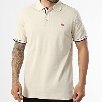Geographical Norway - Polo Kurzarm Koliar Beige