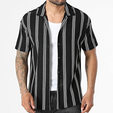 MTX - T-Shirt Korte Mouwen Gestreept 663 Zwart Wit
