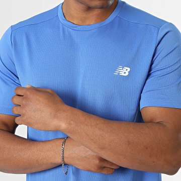 New Balance - T-Shirts MT51801 Royal Blue