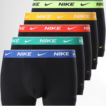 Nike - Pack di 5 Boxer Essential Cotton Stretch KE1295 Nero