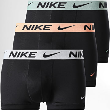 Nike - Pack de 3 Boxers Dri-Fit Elite Breathe KE1224 Negro Verde Naranja Gris