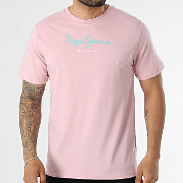 Pepe Jeans - T-Shirts Regular Fit Eggo PM5010178 Pink