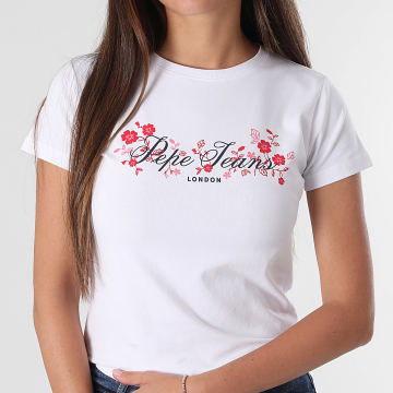 Pepe Jeans - T-Shirts Woman Seasonal Floral PL5000184 White Floral