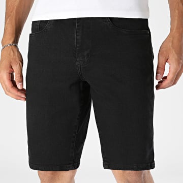 Classic Series - Short Jean Regular Fit M-1060-SHO026 Noir